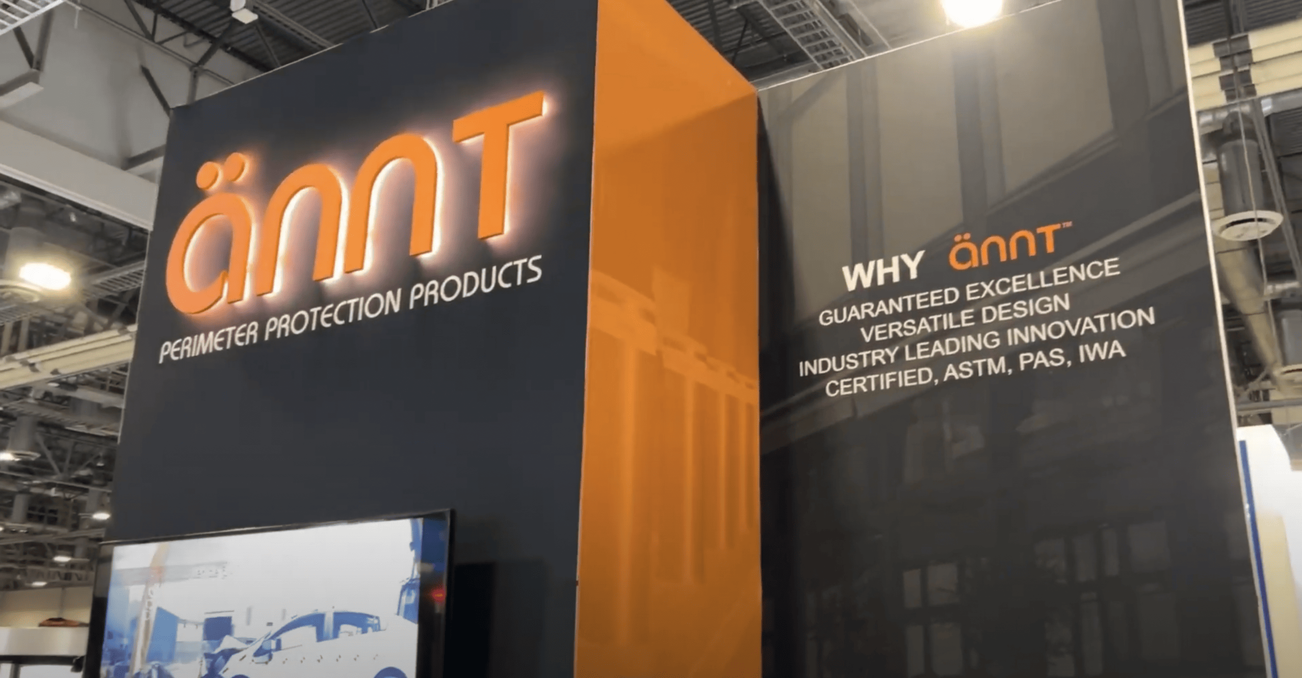 ANNT Bollards at ISC West