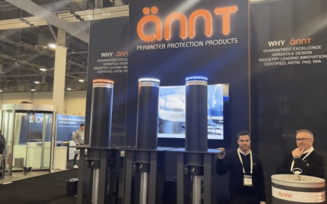 ANNT Bollards wrapping up at ISC WEST